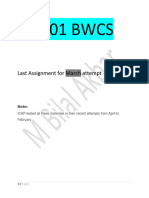 Last Assignment BWCS by Bilal Akbar