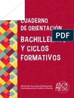 Cuaderno Orientacion Bachillerato Ciclos