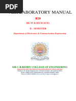 R20 - VLSI Lab Manual