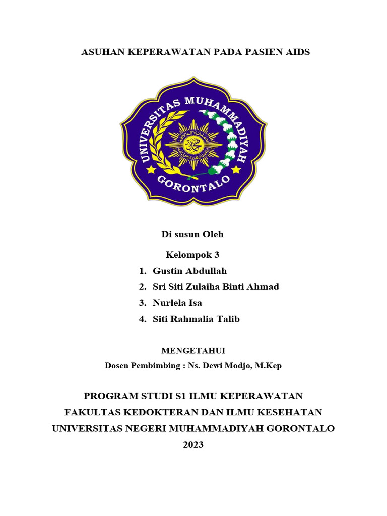 Askep KELOMPOK 3 AIDS PADA ANAK | PDF