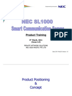 Central NEC SL1000 - Product Training