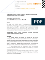 O Convite À Emoção e A Construção de Subjetividade Nas Redes Sociais Digitais