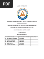 Assignment 1 INFORMATION SECURITY