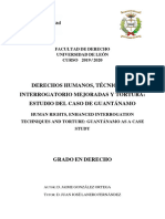 Técnicas de Interrogatorio Mejoradas y Tortura