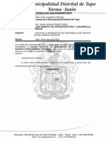 Informe #001 Adquisicion de Almohadilla de Caucho D142314