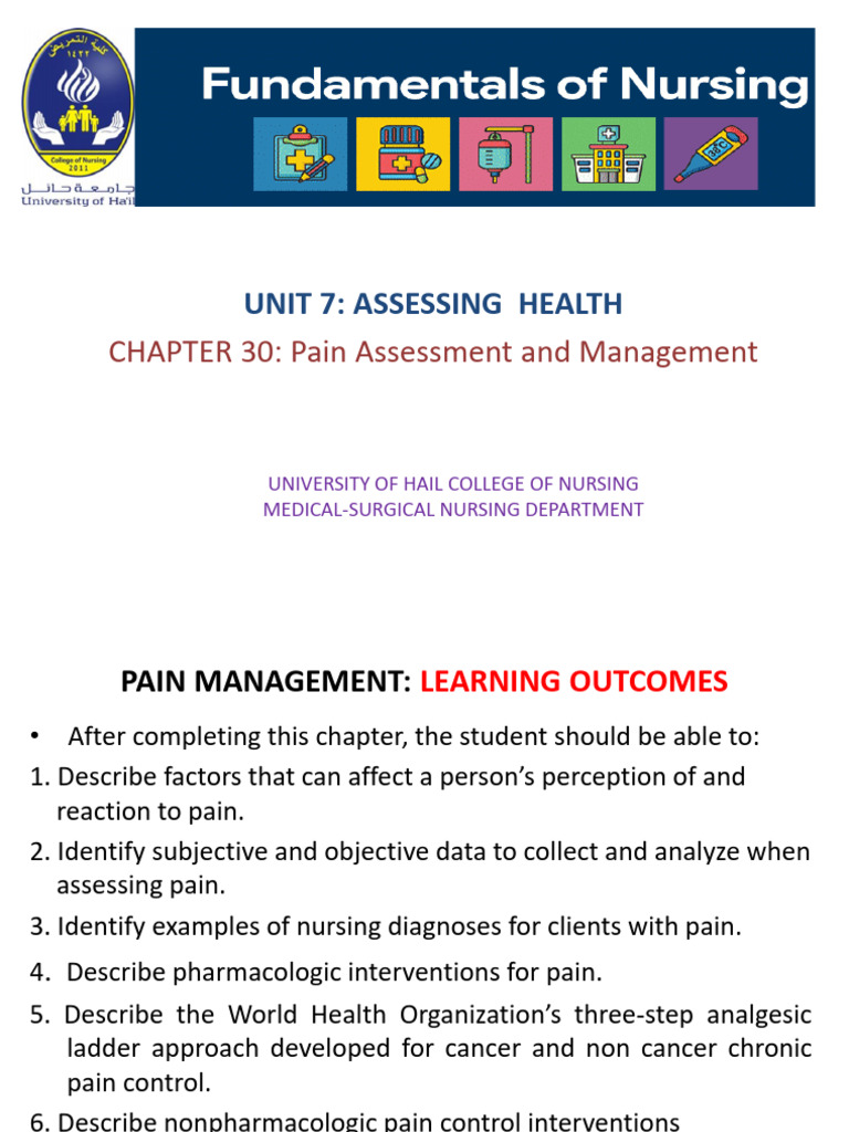 Pain Assessment and Management Overview | PDF | Pain | Pain Management