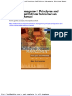 Dwnload Full Network Management Principles and Practices 2nd Edition Subramanian Solutions Manual PDF