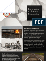 Introduction To Railroad Engineering