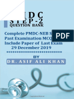 PMDC Past Exam Qbank Step-2 by Dr. Asif Khan