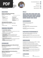 Krishna's Resume