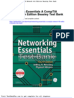 Dwnload Full Networking Essentials A Comptia Network 4th Edition Beasley Test Bank PDF