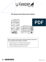 Bel-Art Auto Dry Desiccator Manual