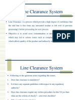 Line Clearance System