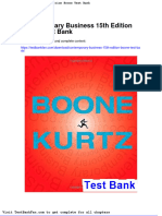 Dwnload Full Contemporary Business 15th Edition Boone Test Bank PDF