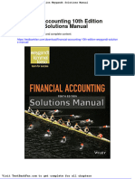 Dwnload Full Financial Accounting 10th Edition Weygandt Solutions Manual PDF