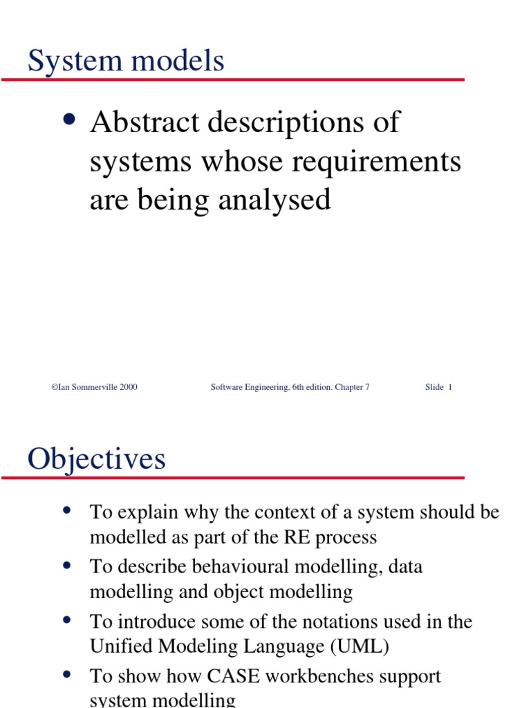CH 7 | PDF | System | Object (Computer Science)