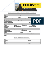 Ficha de Locatário Juridica - Seguro Fiança