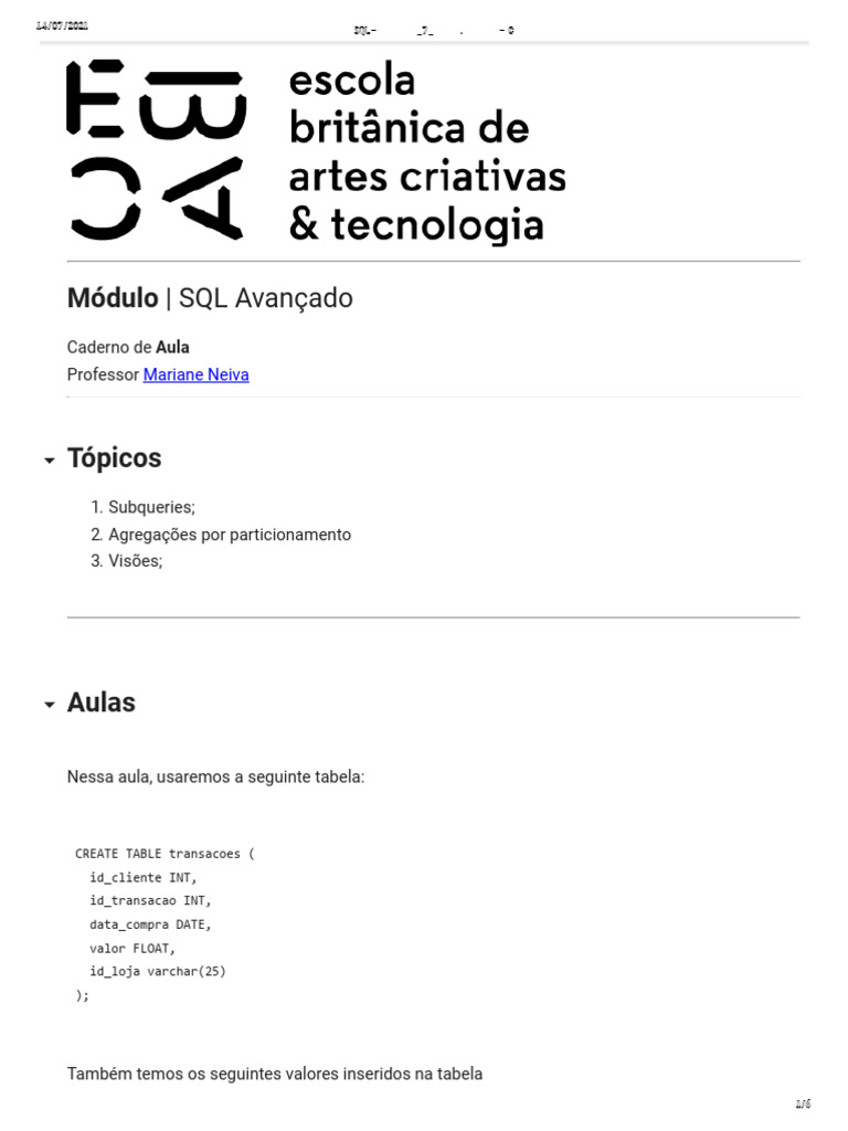 Sql m7 support material pdf programas software de