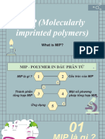 MIP (Molecularly Imprinted Polymers)