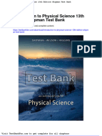 Dwnload Full Introduction To Physical Science 13th Edition Shipman Test Bank PDF