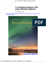 Dwnload Full Introduction To Physical Science 14th Edition Shipman Solutions Manual PDF
