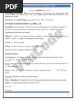 ATCD 5th Sem 1st Module VTU