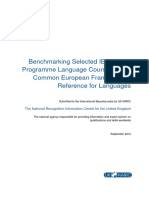 IB DP CEFR Benchmarking Report