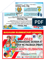 English Month PROGRAM