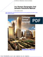 Dwnload Full Contemporary Human Geography 2nd Edition Rubenstein Solutions Manual PDF