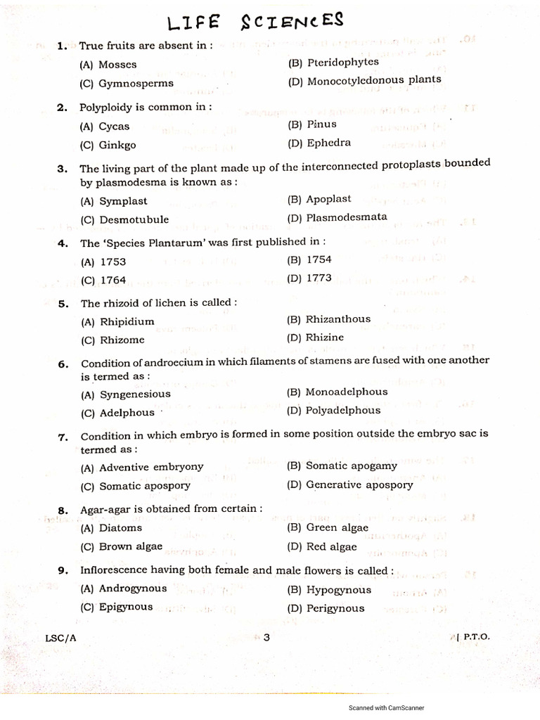 Life Sciences | PDF