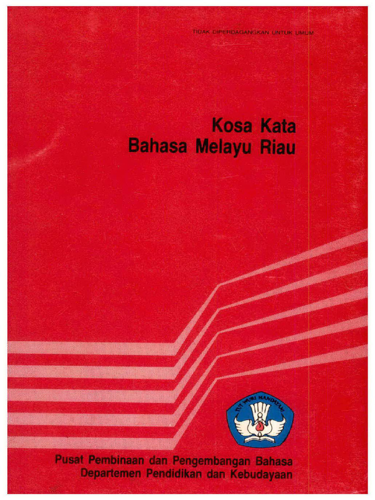 Kosa Kata Bahasa Melayu Riau 1986 | PDF