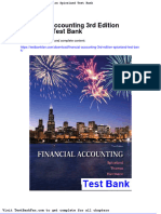 Dwnload Full Financial Accounting 3rd Edition Spiceland Test Bank PDF