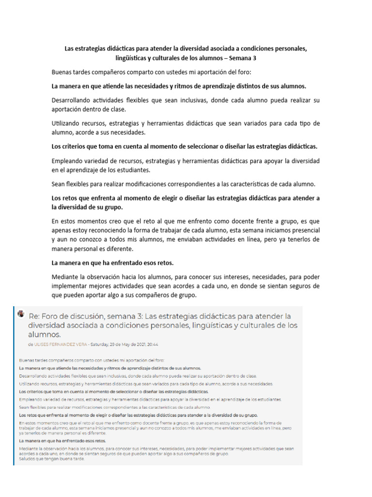 Estrategias Didácticas para la Diversidad | PDF | Aprendizaje | Evaluación