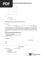 SBCQE-4a Application For Fresh Cheque Book | PDF