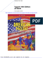 Dwnload Full American Pageant 16th Edition Kennedy Test Bank PDF
