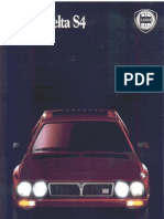 Depliant - Lancia Delta S4