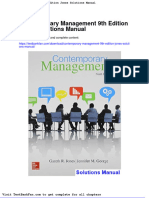 Dwnload Full Contemporary Management 9th Edition Jones Solutions Manual PDF