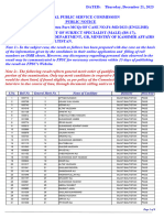 F4-56D-2023 Subject Specialist Male English