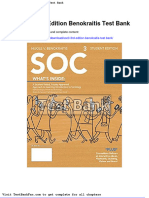 Dwnload Full Soc3 3rd Edition Benokraitis Test Bank PDF