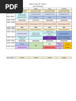 Emploi du temps CP-CE1 2025-2026 | PDF | la communication ...