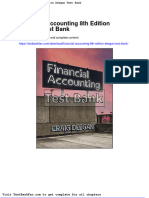 Dwnload Full Financial Accounting 8th Edition Deegan Test Bank PDF