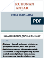 Kerukunan Antar Umat Beragama