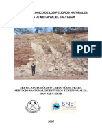 Estudio Geológico Peligros Naturales Metapán (2005)