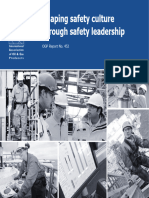Shaping Safety Culture Through Safety Leadership: OGP Report No. 452
