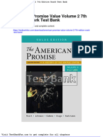American Promise Value Volume 2 7th Edition Roark Test Bank
