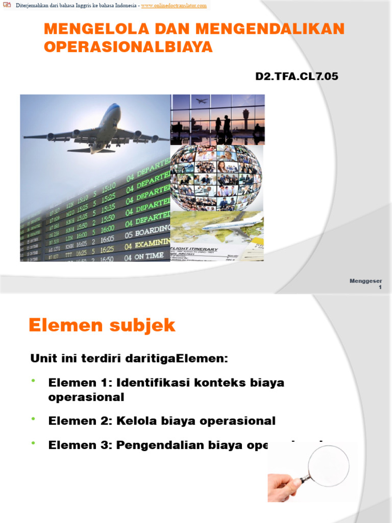 Mengelola dan Mengendalikan Biaya Operasional | PDF