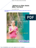 Dwnload Full Nursing For Wellness in Older Adults 7th Edition Miller Test Bank PDF