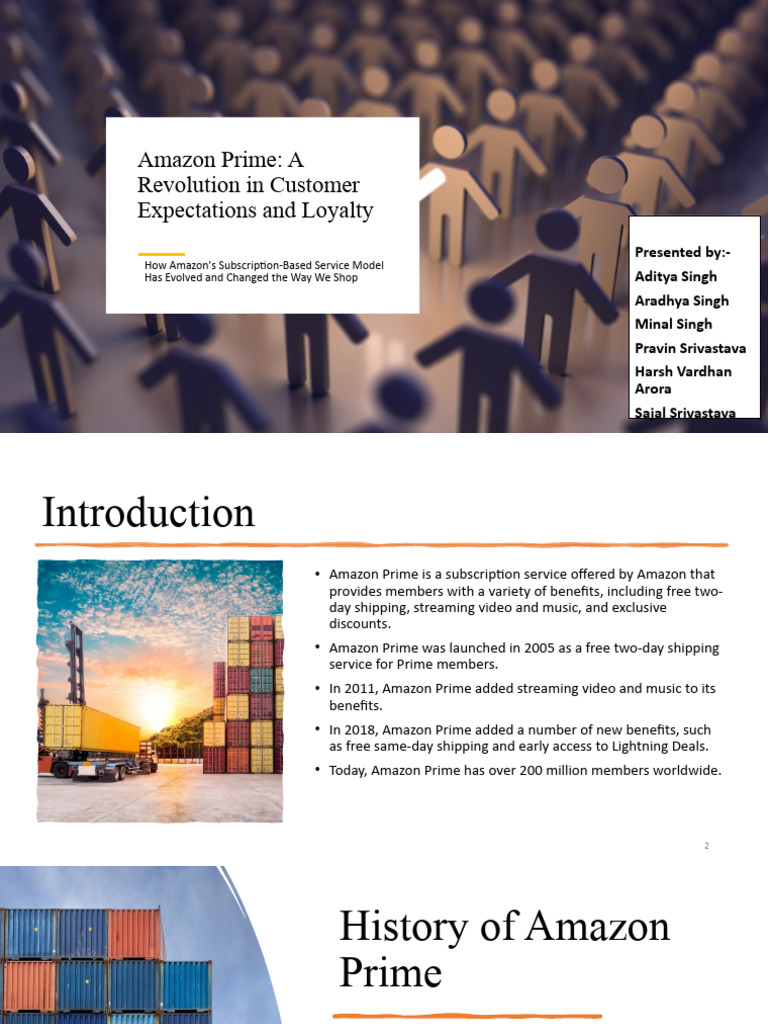 Amazon - Prime Subscription Model | PDF | Pay Television | Marketing