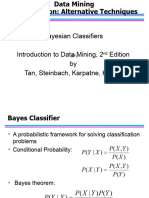 Bayesian Classifiers Introduction To Data Mining, 2 Edition by Tan, Steinbach, Karpatne, Kumar