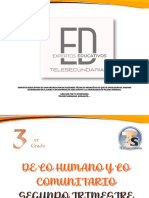De Lo Humano y Comunitario - 3ro - 2do Trimerstre